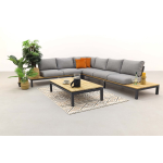 SUNS Memphis Loungeset - Light Antracite - Grijs