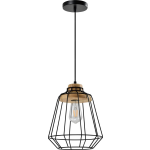 Quvio Hanglamp Met Metalen Frame - Quv5155l-black - Zwart