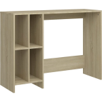 Vidaxl Bureau 102,5x35x75 Cm Spaanplaat Sonoma Eikenkleurig - Bruin