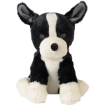 Warmies Magnetronknuffel Boston Terrier - Zwart