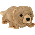 Warmies Magnetronknuffel Bever - Bruin