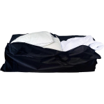 CUHOC - Beddengoed / Dekbed Opbergtas - Waterdicht - Met Handvatten - 125x32x50 Cm. - Zwart