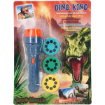 Depesche Projectiezaklamp Dino World/oranje 4-delig - Blauw