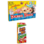 Hasbro Spellenbundel - 2 Stuks - Dokter Bibber & Skip-bo