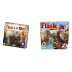 Hasbro Spellenbundel - 2 Stuks - Ticket To Ride Usa (Basisspel) & Risk Junior