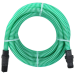 Vidaxl Zuigslang Met Pvc Koppelingen 7 M 22 Mm - Groen