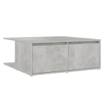 Vidaxl Salontafel 80x80x31 Cm Spaanplaat Beton - Grijs