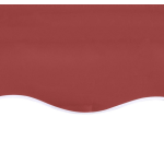 Vidaxl Vervangingsdoek Voor Luifel 3x2,5 M Bordeaux - Rood