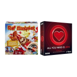 Spellenbundel - 2 Stuks - Stef Stuntpiloot & All You Need Is Love 2 Stuks