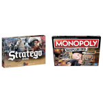 Hasbro Spellenbundel - 2 Stuks - Stratego & Monopoly Valsspelerseditie