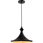 Quvio Hanglamp Rond - Quv5105l-black - Zwart