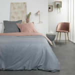 Today Katoenen 2-persoons Bedset - 220x240 Cm - Two-tone Grey And Rose Louise