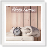 Zep Fotolijst Nelson Vintage 30 X 30 Cm Hout Wit