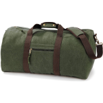 Quadra Canvas Katoenen Reistas/weekendtas Leger 45 Liter - Reistas (Volwassen) - Groen