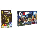 Hasbro Spellenbundel - 2 Stuks - Phase 10 & Cluedo
