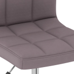 Vidaxl Eetkamerstoelen Draaibaar 4 St Stof Taupe