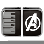 Marvel Avengers Gevuld Etui Superheroes - 19.5 X 13.5 Cm - 22 St. - Polyester - Zwart