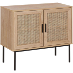 Beliani Pasco - Dressoir-lichte Houtkleur-vezelplaat - Bruin