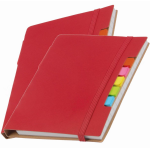 Pakket Van 2x Stuks Schoolschriften/notitieboeken A5 Gelinieerd - Notitieboek - Rood