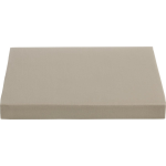 AMBIANTE Percaline Katoen Split-topper Hoeslaken - 100% Percaline Katoen - Lits-jumeaux (160x200 Cm) - Taupe