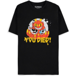 Difuzed Cuphead - You Died! Men's Short Sleeved T-shirt