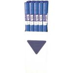 Haza Original Papieren Tafellaken/tafelkleed 800 X 118 Cm Op Rol -e Thema Tafeldecoratie Versieringen - Blauw