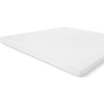 Walra Katoen Molton Topper Hoeslaken - 100% Katoen - 2-persoons (140x200 Cm) - - Wit
