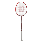 Wilson Badmintonracket Attacker Aluminium/zwart - Rood