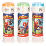 4x Marvel Spiderman Bellenblaas Flesjes Met Bal Spelletje In Dop 60 Ml Voor Kinderen - Bellenblaas