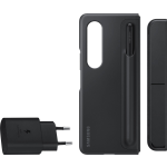 Samsung Galaxy Z Fold4 Flip Cover + S Pen + 25W Travel Adapter - Negro