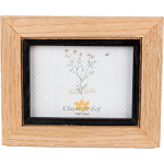 Clayre & Eef Fotolijst 7*10 Cm Zwart Mdf Fotokader Wissellijst Foto Frame Fotokader Wissellijst - Bruin