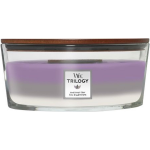 Woodwick Kaars Ellipse Trilogy Amethyst Sky - 9 Cm / 19 Cm - Paars