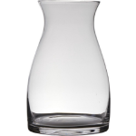 Transparante Home-basics Vaas/vazen Van Glas 30 X 19 Cm Julia - Vazen