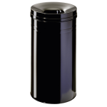 Huismerk Durable Safe+ Vuilnisbak - 30 Liter - Zwart - Brandveilig