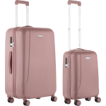 Carry On Carryon Skyhopper Kofferset - Tsa Handbagage + Reiskoffer 78cm - Dubbele Wielen - Old Pink - Roze