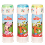 Disney 4x Mickey Mouse Bellenblaas Flesjes Met Bal Spelletje In Dop 60 Ml Voor Kinderen - Bellenblaas