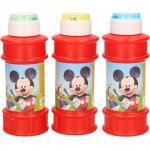 Disney 4x Mickey Mouse Bellenblaas Flesjes Met Bal Spelletje In Dop 175 Ml Voor Kinderen - Bellenblaas