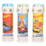 Hot Wheels 3x Race Autos Bellenblaas Flesjes Met Bal Spelletje In Dop 60 Ml Voor Kinderen - Bellenblaas