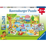 Ravensburger Puzzel Aan Het Meer 2x24pcs