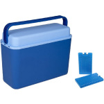 Cosy&Trendy Koelbox Donker 12 Liter 40 X 17 X 29 Cm Incl. 2 Koelelementen - Koelboxen - Blauw