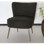 Lizzely Garden & Living Fauteuil Zitbank 1 Persoons Teddy Stoel - Groen