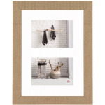 Walther Design - Home - Houten Fotolijst Tweeluik - Fotomaat 18x13cm - Beige