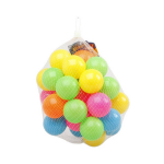 100x Ballenbak Ballen Neon Kleuren 6 Cm - Speelgoed - Ballenbakballen In Felle Kleuren