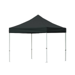 Lizzely Garden & Living Easy Up 3x3m 40mm (Aluminium Buizen) Zonder Zijwanden Semi Prof Partytent Opvouwbaar - Zwart