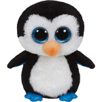 ty Beanie Boo&apos;s Knuffel Waddles De Pinguïn - Zwart