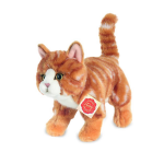 Hermann Teddy Katze Stehend Rot Getigert 20 Cm - Rood