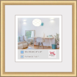 Walther Design New Lifestyle Kunststof Fotolijst 10x10cm Goud