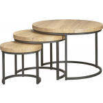 Salontafel (set 3 stuks) Hoenderloo Naturel