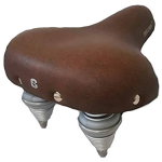 Selle Comfort Zadel Retro 27 X 24,5 Cm Unisex Gel/staal - Bruin