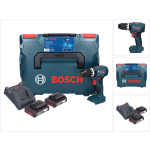 Bosch GSB 18V-45 Accu Schroef- en klopboormachine | 2 x 2,0 Ah accu + oplader | In L-Boxx